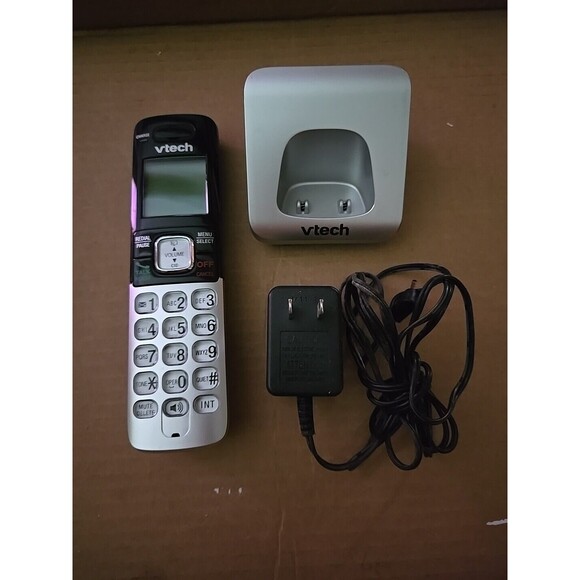 Y2K Retro VTech 6.0 Digital Technology One Handset Cordless Phone, For Parts - Picture 3 of 6